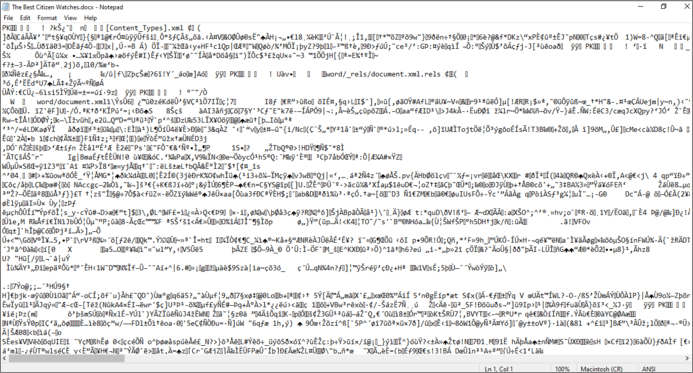 ملف pdf الفاسد مع المفكرة