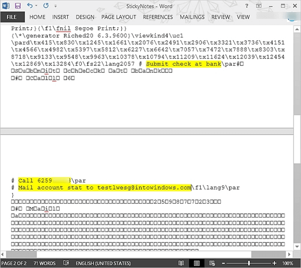كيفية استعادة الملاحظات اللاصقة