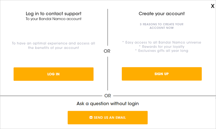 اتصل بفريق دعم Elden Ring