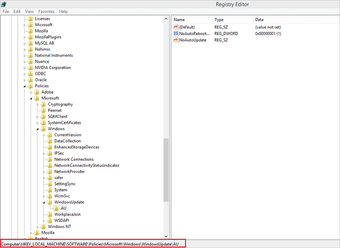 إصلاح رمز الخطأ 0x800f0954 - تجاوز خادم WSUS 1