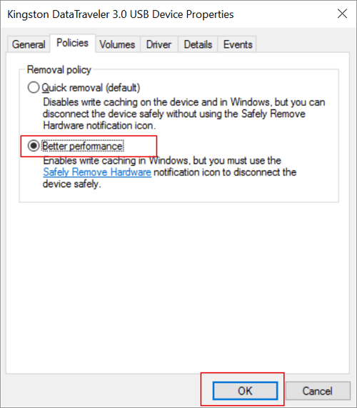 تحسين USB مع سرعة نقل أسرع