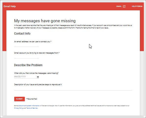كيفية استرداد رسائل البريد الإلكتروني المحذوفة نهائيًا من دعم Gmail