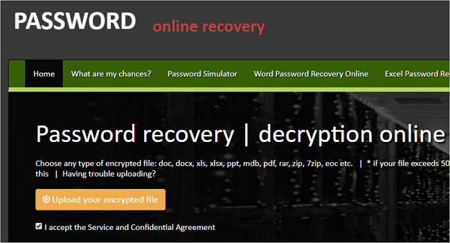 أداة لإزالة كلمة مرور المجانية على الانترنت