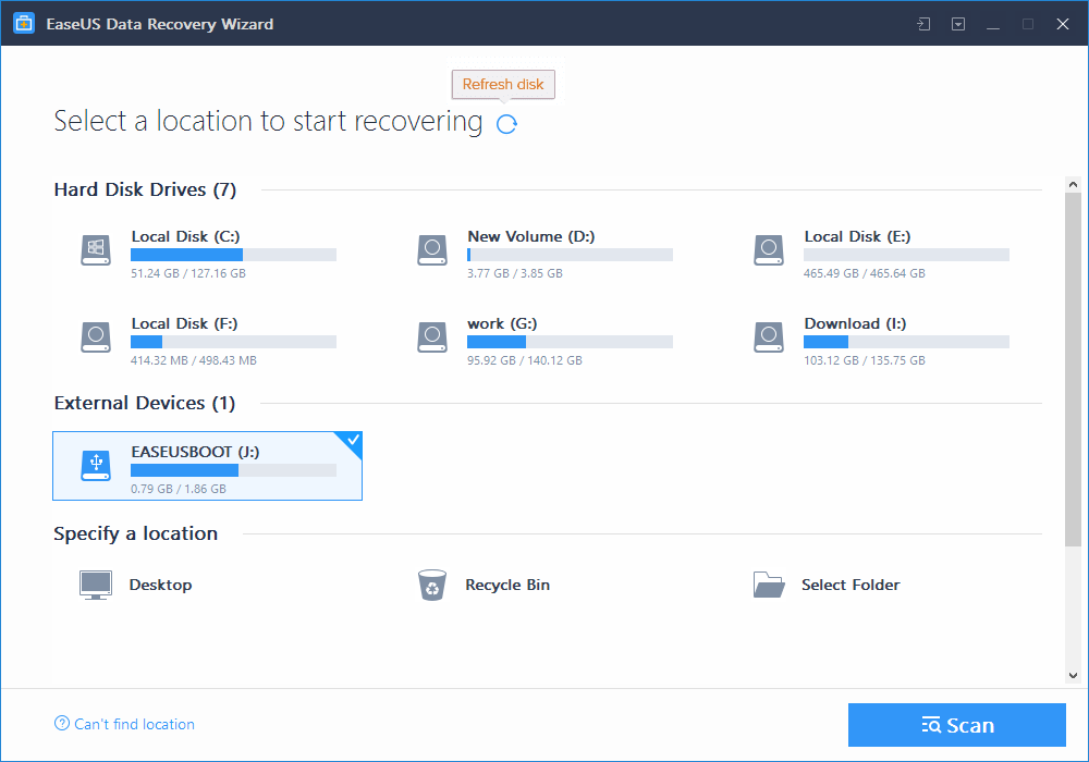 تهيئة لإصلاح خطأ 
