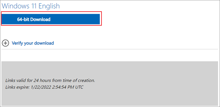 تحميل ملف win11 ISO 64bit