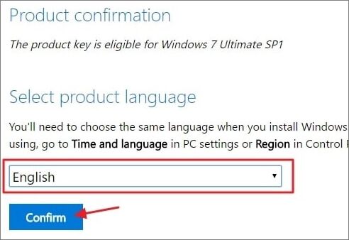 ويندوز 7 ايزو تحميل الخطوة 2