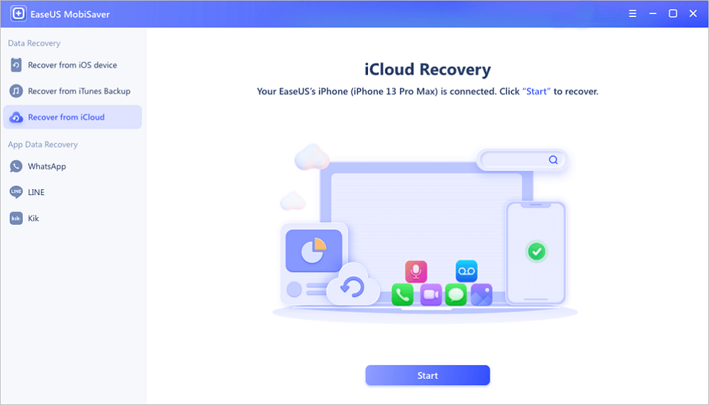 استعادة البيانات من iCloud1