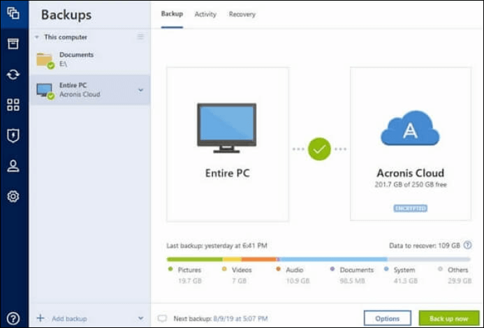disk cloning software - Acronis True Image