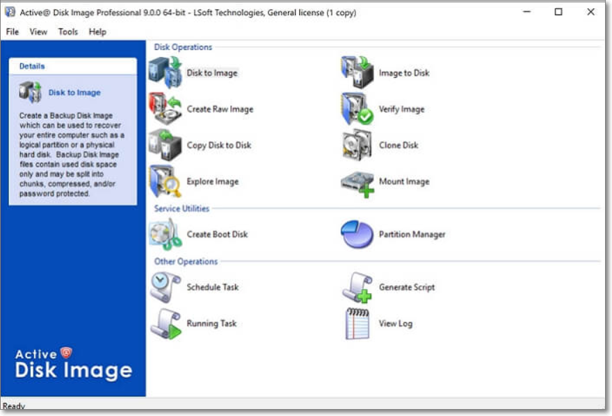 disk cloning software - Active Disk Image