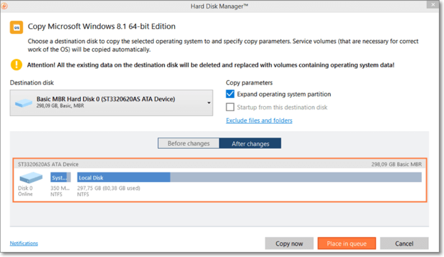 free cloning software - Paragon Backup & Recovery Free